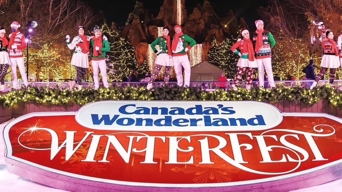 Festival de Inverno do Canada’s Wonderland chega à sua quinta edição