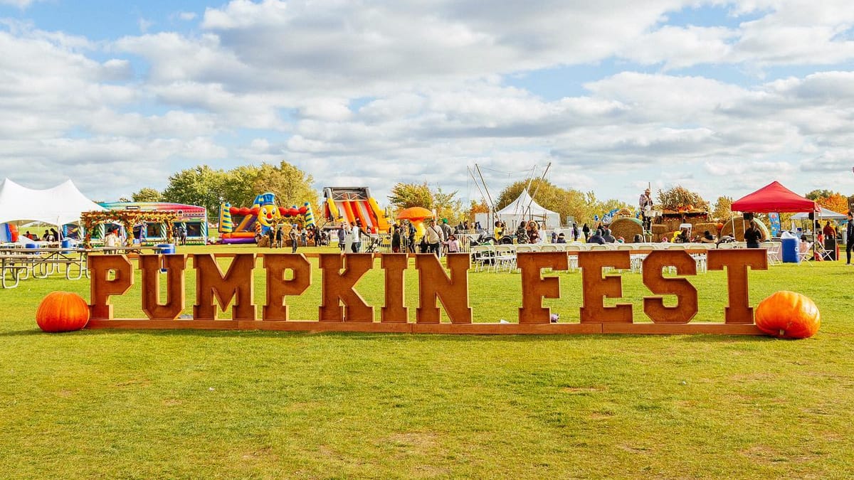 Pumpkinfest traz quatro dias de diversão no feriado de Ação de Graças