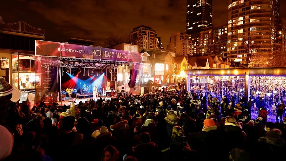 Holiday Magic transforma Bloor-Yorkville em cenário natalino até o final de dezembro