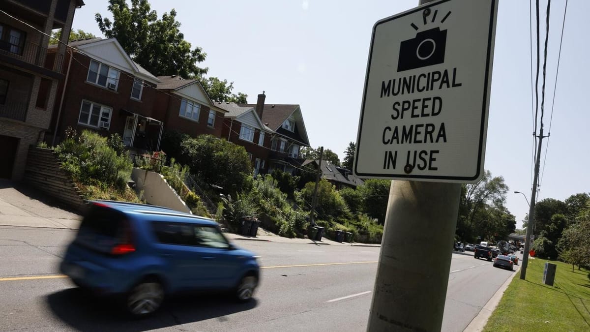 Câmeras de velocidade serão removidas em Ontário ainda em novembro