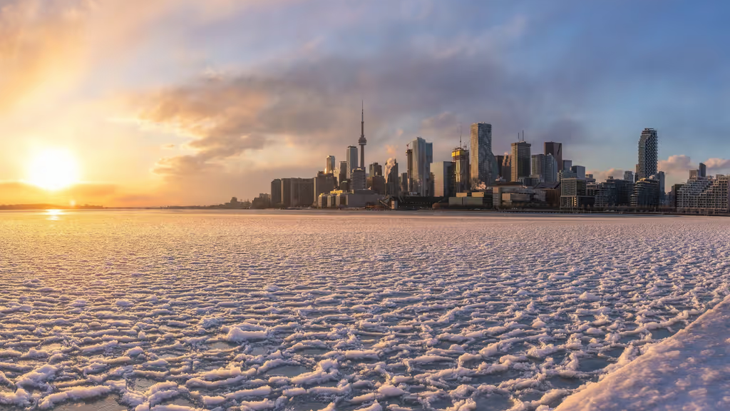 Sensação térmica pode chegar a -29 °C em Toronto nesta semana